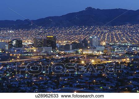 Stock Image -  El Paso, Texas, TX, . Fotosearch