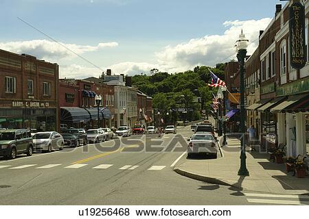 Ellsworth, ME, Maine, Downtown View Large Photo Image Stock Photo - Ellsworth, ME, Maine, Downtown. Fotosearch