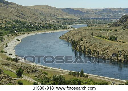 Elmer City, Colville Indian Reservation, WA, Washington, Route 155, Columbia River View Large Photo Image Stock Photo - Elmer City, Colville Indian Reservation, WA, Washington, Route 155, Columbia River. Fotosearch
