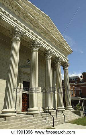 Stock Photograph -  Erie, PA, Pennsylvania, Erie County Courthouse. Fotosearch