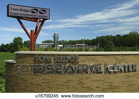 Erie, PA, Pennsylvania, Presque Isle State Park, Tom Ridge Environmental Center, entrance View Large Photo Image Stock Photography - Erie, PA, Pennsylvania, Presque Isle State Park, Tom Ridge Environmental Center, entrance. Fotosearch