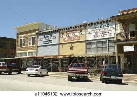 Stock Image -  Fredericksburg, Texas, TX, Hill Country . Fotosearch