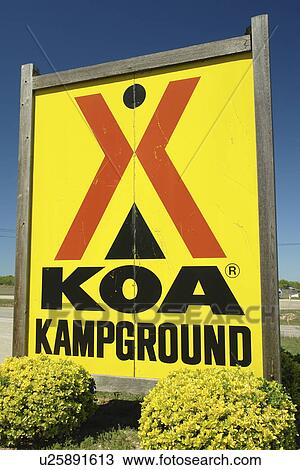 Stock Image -  Fredericksburg, Texas, TX, Hill Country KOA. Fotosearch