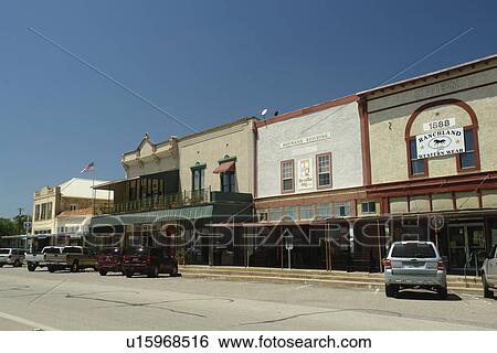 Stock Photograph -  Fredericksburg, Texas, TX, Hill Country . Fotosearch