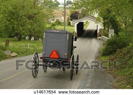 Gap, PA, Pennsylvania, Pennsylvania Dutch Country, Amish, horse and buggy, road, covered bridge View Large Photo Image Picture - Gap, PA, Pennsylvania, Pennsylvania Dutch Country, Amish, horse and buggy, road, covered bridge. Fotosearch