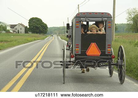 Gap, PA, Pennsylvania, Pennsylvania Dutch Country, Amish, horse and buggy, road, children View Large Photo Image Stock Image - Gap, PA, Pennsylvania, Pennsylvania Dutch Country, Amish, horse and buggy, road, children. Fotosearch