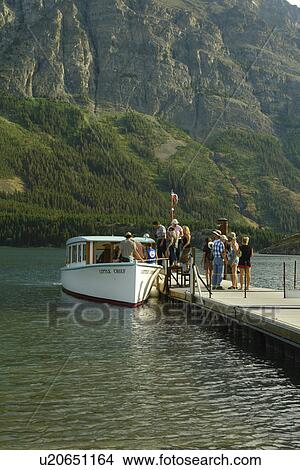 Glacier National Park, MT, Montana, Rocky Mountains, Going to the Sun Road, St. Mary Lake, Rising Sun Boat Landing, excursion boat View Large Photo Image Picture - Glacier National Park, MT, Montana, Rocky Mountains, Going to the Sun Road, St. Mary Lake, Rising Sun Boat Landing, excursion boat. Fotosearch