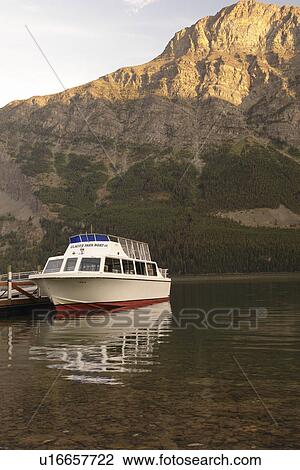 Glacier National Park, MT, Montana, Rocky Mountains, Going to the Sun Road, St. Mary Lake, Rising Sun Boat Landing, excursion boat View Large Photo Image Stock Image - Glacier National Park, MT, Montana, Rocky Mountains, Going to the Sun Road, St. Mary Lake, Rising Sun Boat Landing, excursion boat. Fotosearch