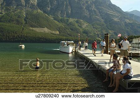 Glacier National Park, MT, Montana, Rocky Mountains, Going to the Sun Road, St. Mary Lake, Rising Sun Boat Landing, excursion boat View Large Photo Image Stock Image - Glacier National Park, MT, Montana, Rocky Mountains, Going to the Sun Road, St. Mary Lake, Rising Sun Boat Landing, excursion boat. Fotosearch