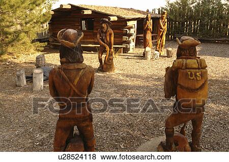 Stock Photo -  Glendive, MT, Montana, Frontier Gateway Museum. Fotosearch