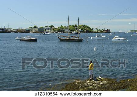 Gloucester, MA, Massachusetts, Cape Ann, harbor View Large Photo Image Picture - Gloucester, MA, Massachusetts, Cape Ann, harbor. Fotosearch