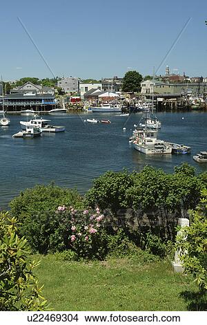 Gloucester, MA, Massachusetts, Cape Ann, harbor View Large Photo Image Picture - Gloucester, MA, Massachusetts, Cape Ann, harbor. Fotosearch