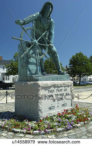 Gloucester, MA, Massachusetts, Cape Ann, harbor, Gloucester Fishermen's Memorial View Large Photo Image Stock Photo - Gloucester, MA, Massachusetts, Cape Ann, harbor, Gloucester Fishermen's Memorial. Fotosearch
