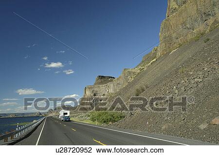 Grand Coulee Valley, WA, Washington, Banks Lake, Route 155, road View Large Photo Image Stock Image - Grand Coulee Valley, WA, Washington, Banks Lake, Route 155, road. Fotosearch