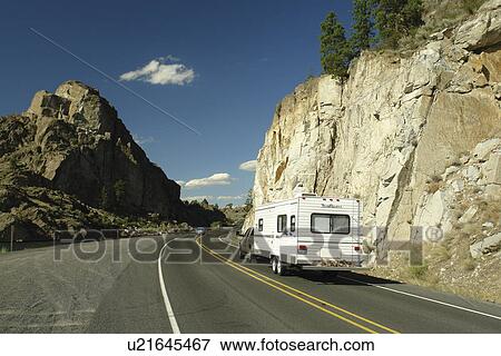 Grand Coulee Valley, WA, Washington, Banks Lake, Route 155, road View Large Photo Image Stock Photo - Grand Coulee Valley, WA, Washington, Banks Lake, Route 155, road. Fotosearch