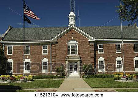 Picture -  Grand Haven, MI, Michigan, City Hall. Fotosearch