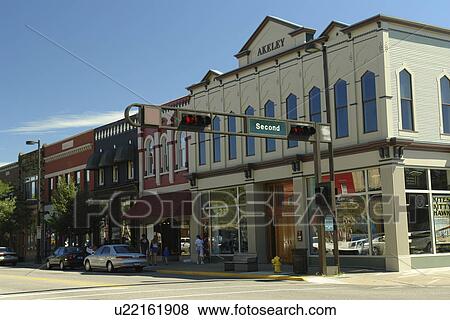 Stock Photo -  Grand Haven, MI, Michigan, downtown, Tri-Cities Historical Museum. Fotosearch