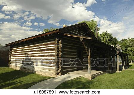 Great Falls, MT, Montana, C. M. Russell Museum, Log Studio View Large Photo Image Stock Image - Great Falls, MT, Montana, C. M. Russell Museum, Log Studio. Fotosearch