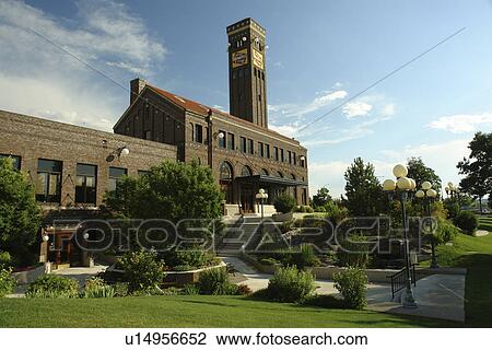 Great Falls, MT, Montana, The Milwaukee Station, Chicago, Milwaukee, St. Paul Railroad Tower View Large Photo Image Stock Image - Great Falls, MT, Montana, The Milwaukee Station, Chicago, Milwaukee, St. Paul Railroad Tower. Fotosearch