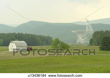 Picture -  Green Bank, WV, West Virginia, National Radio Astronomy Observatory. Fotosearch