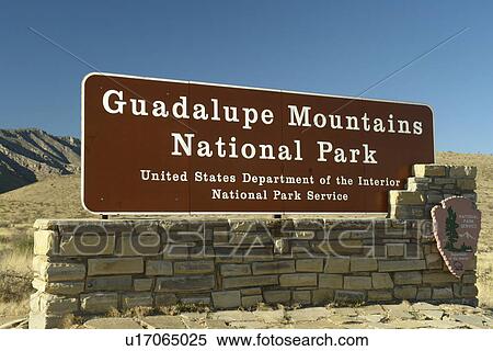 Stock Photography -  Guadalupe Mountains National Park, Texas, TX, . Fotosearch