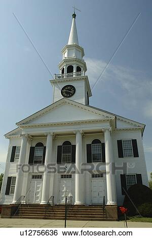 Guilford, CT, Connecticut, downtown, First Congregational Church View Large Photo Image Stock Photograph - Guilford, CT, Connecticut, downtown, First Congregational Church. Fotosearch