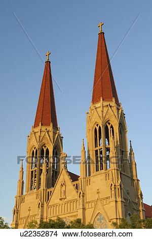 Helena, MT, Montana, Cathedral of St. Helena View Large Photo Image Picture - Helena, MT, Montana, Cathedral of St. Helena. Fotosearch