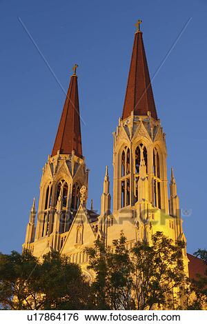 Helena, MT, Montana, Cathedral of St. Helena, evening View Large Photo Image Stock Photograph - Helena, MT, Montana, Cathedral of St. Helena, evening. Fotosearch