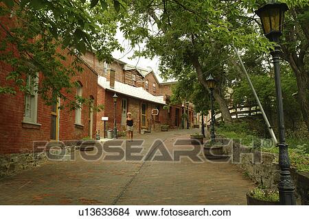 Picture -  Helena, MT, Montana, Last Chance Gulch, Reeder's Alley. Fotosearch