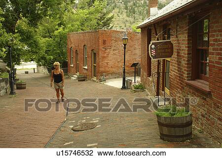 Helena, MT, Montana, Last Chance Gulch, Reeder's Alley View Large Photo Image Stock Image - Helena, MT, Montana, Last Chance Gulch, Reeder's Alley. Fotosearch