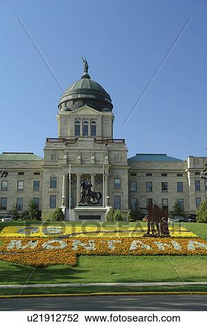 Helena, MT, Montana, State Capitol View Large Photo Image Stock Image - Helena, MT, Montana, State Capitol. Fotosearch