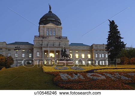 Helena, MT, Montana, State Capitol, evening View Large Photo Image Stock Photograph - Helena, MT, Montana, State Capitol, evening. Fotosearch