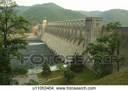 Hinton, WV, West Virginia, Bluestone Dam, New River View Large Photo Image Picture - Hinton, WV, West Virginia, Bluestone Dam, New River. Fotosearch