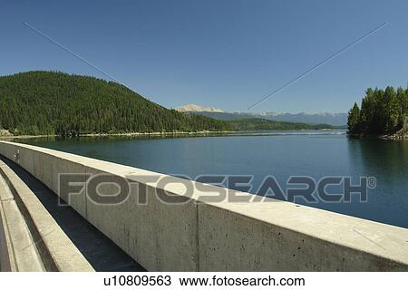 Hungry Horse, MT, Montana, Hungry Horse Dam View Large Photo Image Stock Image - Hungry Horse, MT, Montana, Hungry Horse Dam. Fotosearch