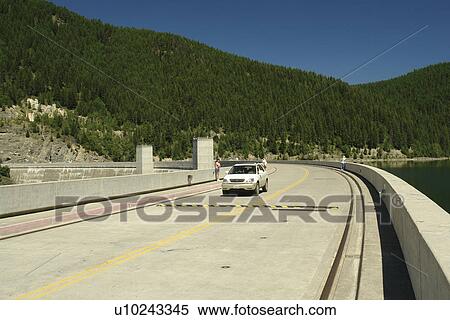 Hungry Horse, MT, Montana, Hungry Horse Dam View Large Photo Image Stock Photography - Hungry Horse, MT, Montana, Hungry Horse Dam. Fotosearch