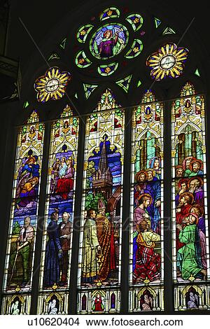 Jamestown, ND, North Dakota, The Basilica of St. James, stained glass windows View Large Photo Image Picture - Jamestown, ND, North Dakota, The Basilica of St. James, stained glass windows. Fotosearch