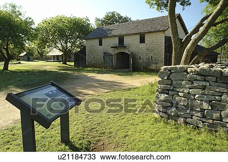 Stock Image -  Johnson City, Texas, TX, Hill Country. Fotosearch