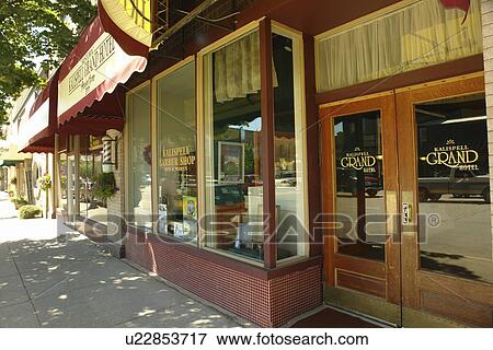 Kalispell, MT, Montana, Historic Downtown, Grand Hotel View Large Photo Image Stock Photo - Kalispell, MT, Montana, Historic Downtown, Grand Hotel. Fotosearch