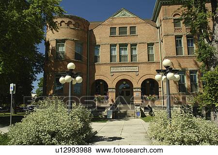 Kalispell, MT, Montana, Northwest Montana Historical Society Museum at Central School View Large Photo Image Stock Photo - Kalispell, MT, Montana, Northwest Montana Historical Society Museum at Central School. Fotosearch