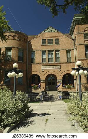 Kalispell, MT, Montana, Northwest Montana Historical Society Museum at Central School View Large Photo Image Stock Photography - Kalispell, MT, Montana, Northwest Montana Historical Society Museum at Central School. Fotosearch
