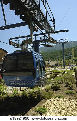 Kellogg, ID, Idaho, Silver Mountain Resort, Gondola View Large Photo Image Stock Image - Kellogg, ID, Idaho, Silver Mountain Resort, Gondola. Fotosearch