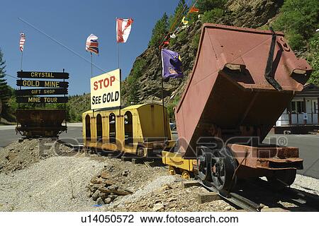 Kellogg, ID, Idaho, Silver Valley, Crystal Gold Mine View Large Photo Image Stock Image - Kellogg, ID, Idaho, Silver Valley, Crystal Gold Mine. Fotosearch
