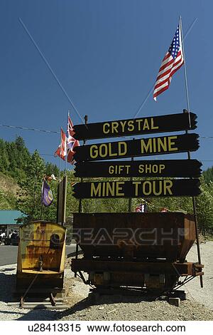Kellogg, ID, Idaho, Silver Valley, Crystal Gold Mine View Large Photo Image Stock Photography - Kellogg, ID, Idaho, Silver Valley, Crystal Gold Mine. Fotosearch