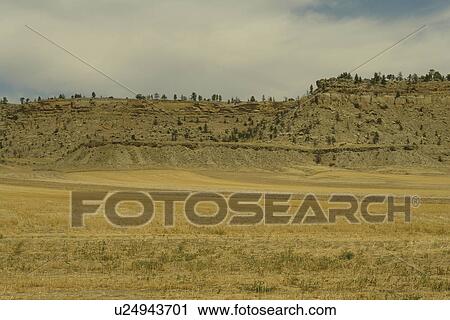Stock Image -  Laurel, Billings, MT, Montana, Canyon Creek Battlefield National Historic Park, Battle Site, Nez Perce Indians. Fotosearch