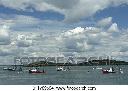 Lubec, ME, Maine, Bay of Fundy, Denny's bays, Eastern Most Town in the U. S. View Large Photo Image Picture - Lubec, ME, Maine, Bay of Fundy, Denny's bays, Eastern Most Town in the U. S.. Fotosearch