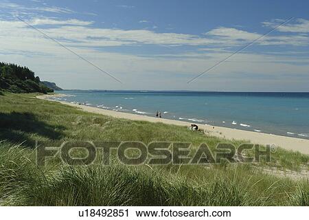 Ludington, MI, Michigan, Lake Michigan, lakeshore, beach View Large Photo Image Stock Image - Ludington, MI, Michigan, Lake Michigan, lakeshore, beach. Fotosearch