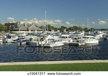 Ludington, MI, Michigan, Lake Michigan, waterfront, municipal marina View Large Photo Image Stock Photo - Ludington, MI, Michigan, Lake Michigan, waterfront, municipal marina. Fotosearch