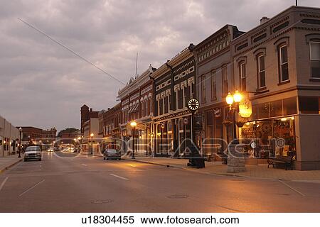 Manistee, MI, Michigan, River Street, Historic Downtown, evening View Large Photo Image Stock Photography - Manistee, MI, Michigan, River Street, Historic Downtown, evening. Fotosearch