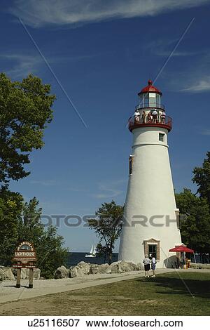 Marblehead, OH, Ohio, Lake Erie, Marblehead Lighthouse State Park View Large Photo Image Stock Photo - Marblehead, OH, Ohio, Lake Erie, Marblehead Lighthouse State Park. Fotosearch
