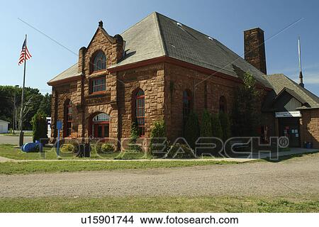 Marquette, MI, Michigan, Upper Peninsula, Marquette Maritime Museum View Large Photo Image Picture - Marquette, MI, Michigan, Upper Peninsula, Marquette Maritime Museum. Fotosearch